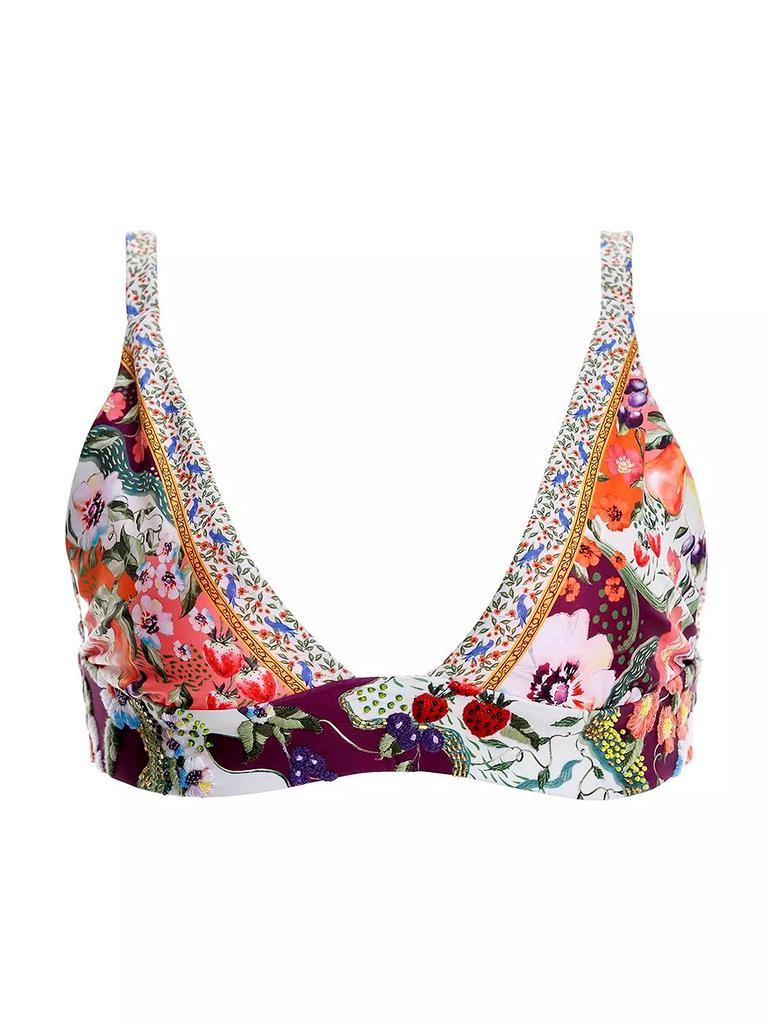 Agua Bendita Returning To The Roots Megan Seed Bikini Top