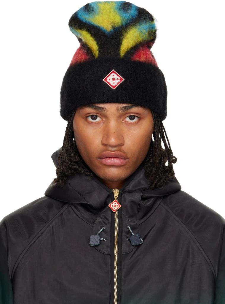 Casablanca Mouline Beanie - Wool - Multi - Hats - BeyondStyle display picture 1
