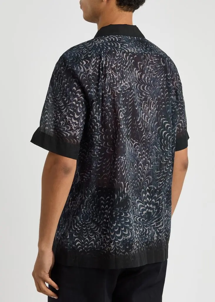 Dries Van Noten Carltone printed cotton voile shirt  3