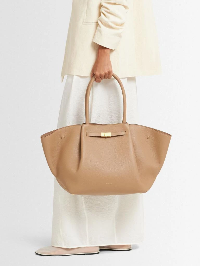 Demellier The New York Grain Leather Tote Bag 1
