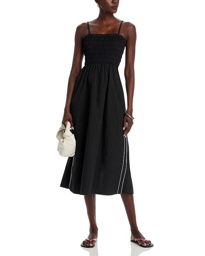 Steve Madden Kit Smocked Poplin Midi Dress