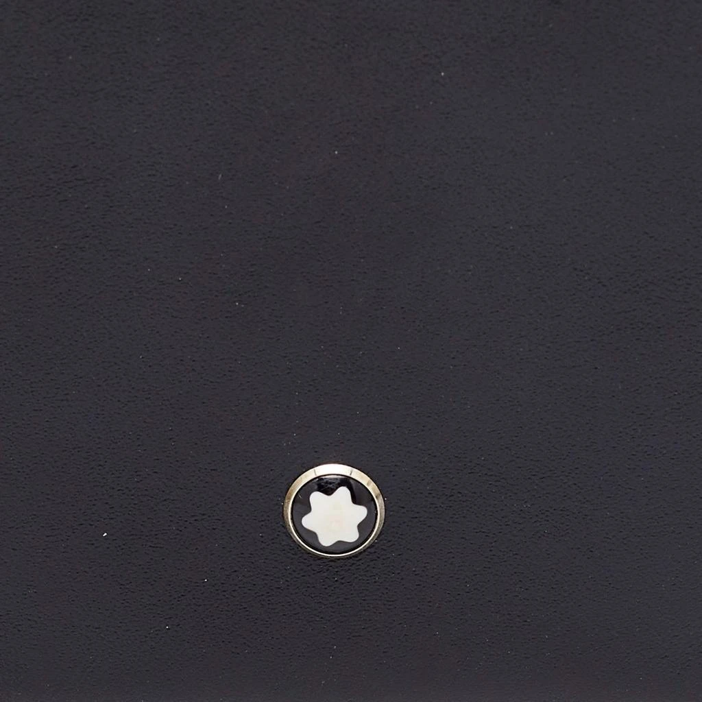 MontBlanc Montblanc Black Leather Meisterstuck Bifold Card Holder 4