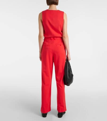 Staud Luisa pleated wide-leg pants 3