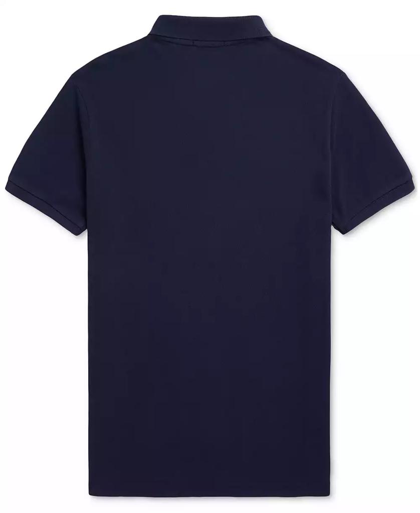 Ralph Lauren Men's Custom Slim Fit Leather-Pony Polo Shirt