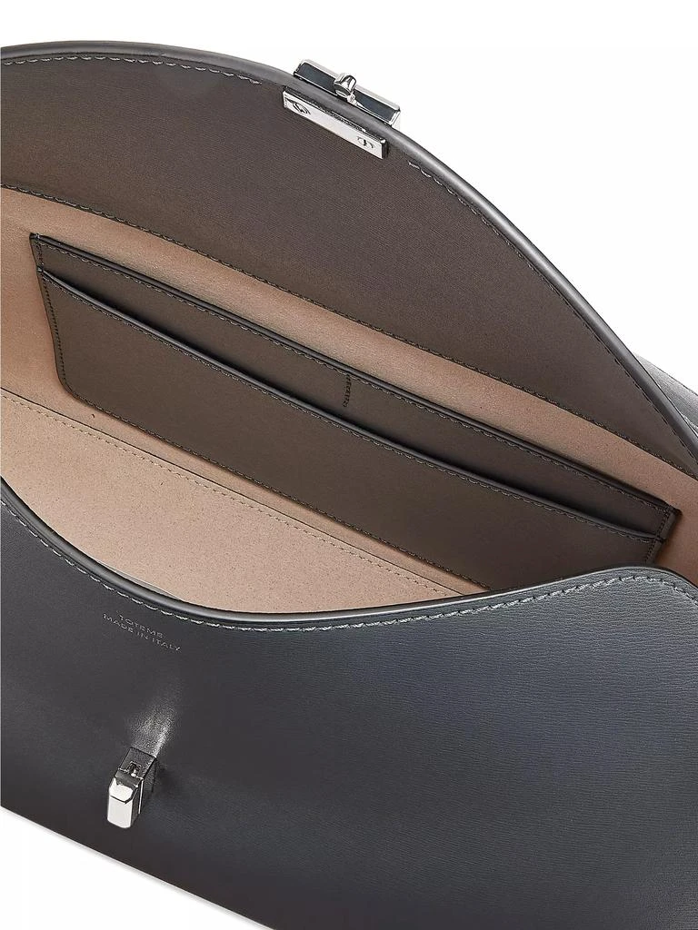 Totême T-Lock Leather Top Handle Bag 5
