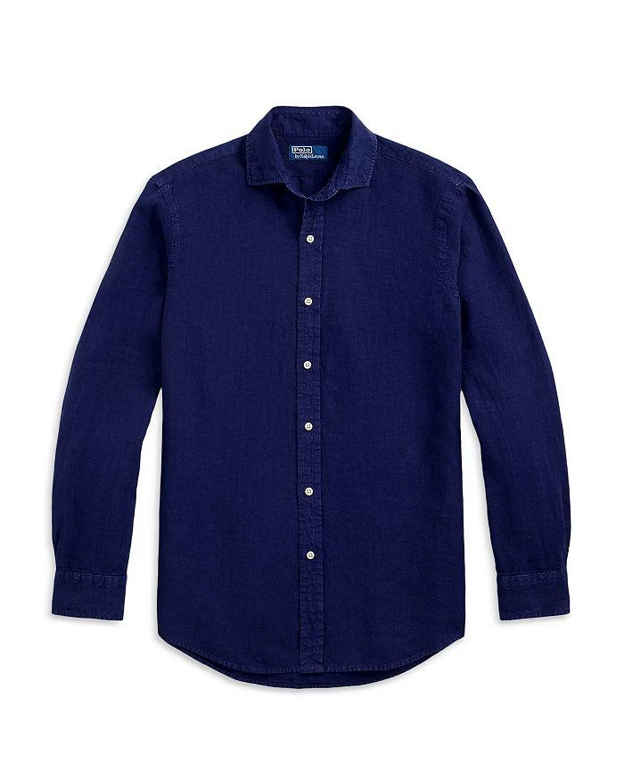 Ralph Lauren Long Sleeve Breathable Classic Fit Linen Shirt 7