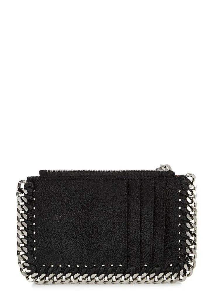 Stella McCartney Falabella faux suede card holder 2