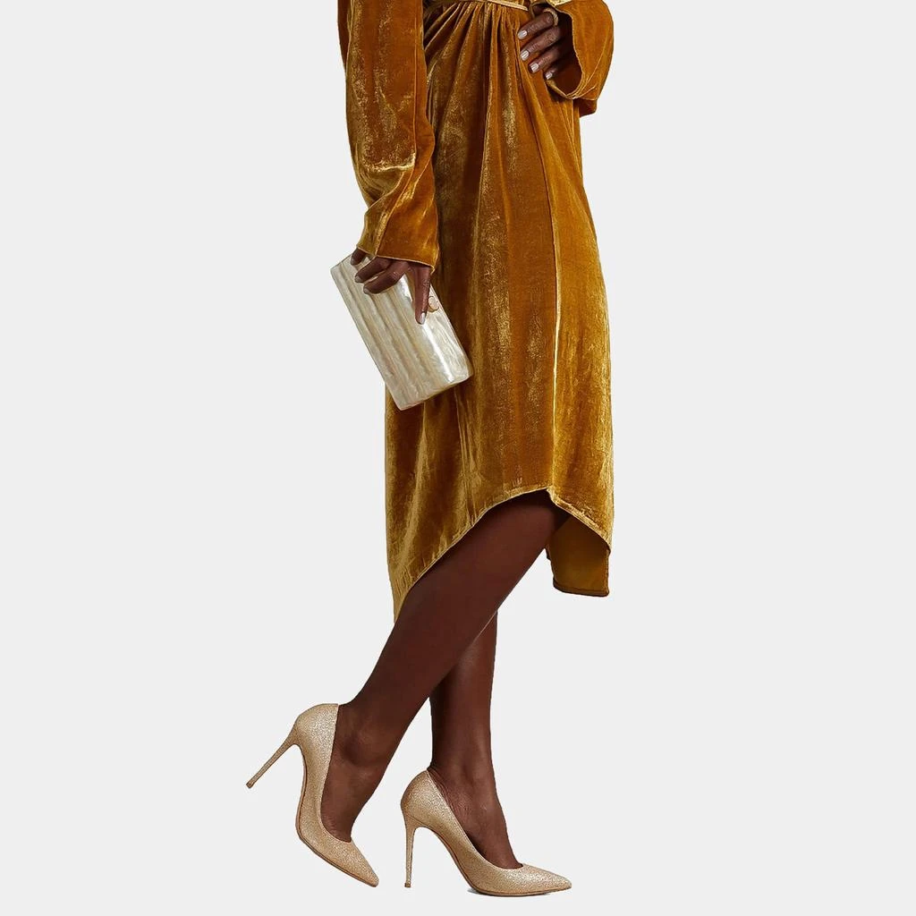 Gianvito Rossi Gianvito Rossi Golden Leather Starlight Heels EU 38 4