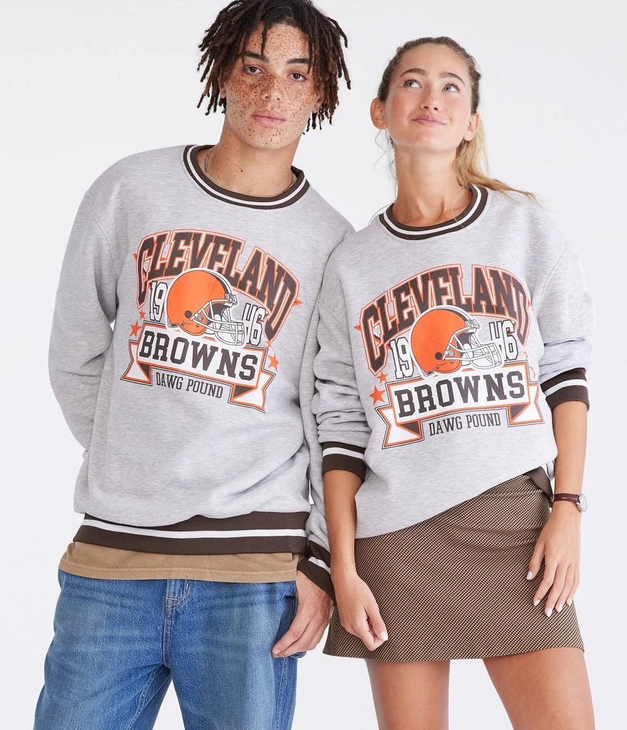 Aeropostale Cleveland Browns Crew Sweatshirt 1