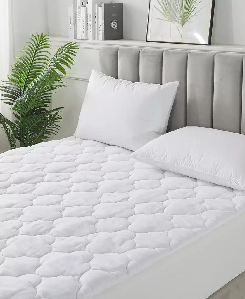 Royal Velvet 300 Thread Count Cotton Waterproof Stain Resistant Mattress Pad 5