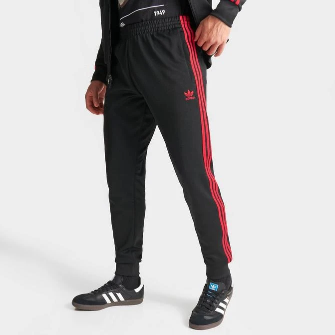 adidas gazelle silver green womens Men's adidas Classics SST Track Pants Black main image 1