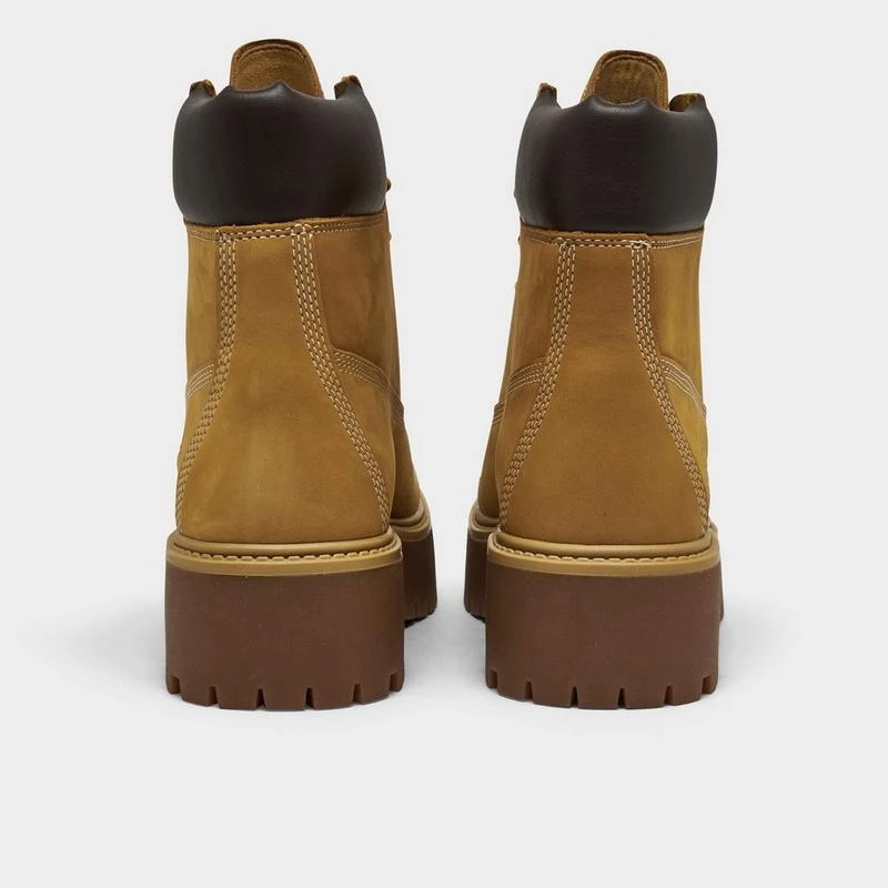 Timberland Women's Timberland Stone Street 6 Inch Waterproof Platform Boots 4