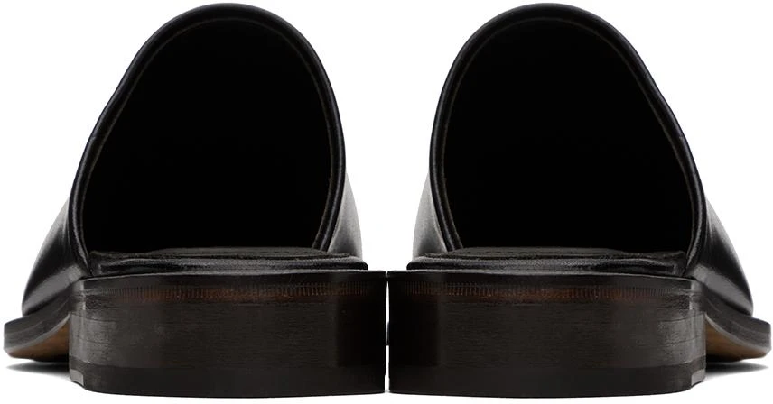 Lemaire Black Square Mules 2
