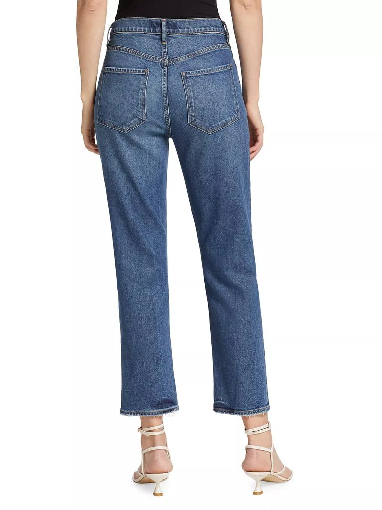 Agolde Riley Long High-Rise Straight Jeans 5