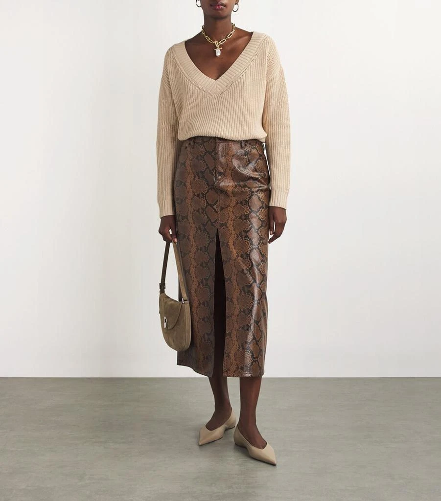 Alice + Olivia Cotton-Blend Alita Sweater 2
