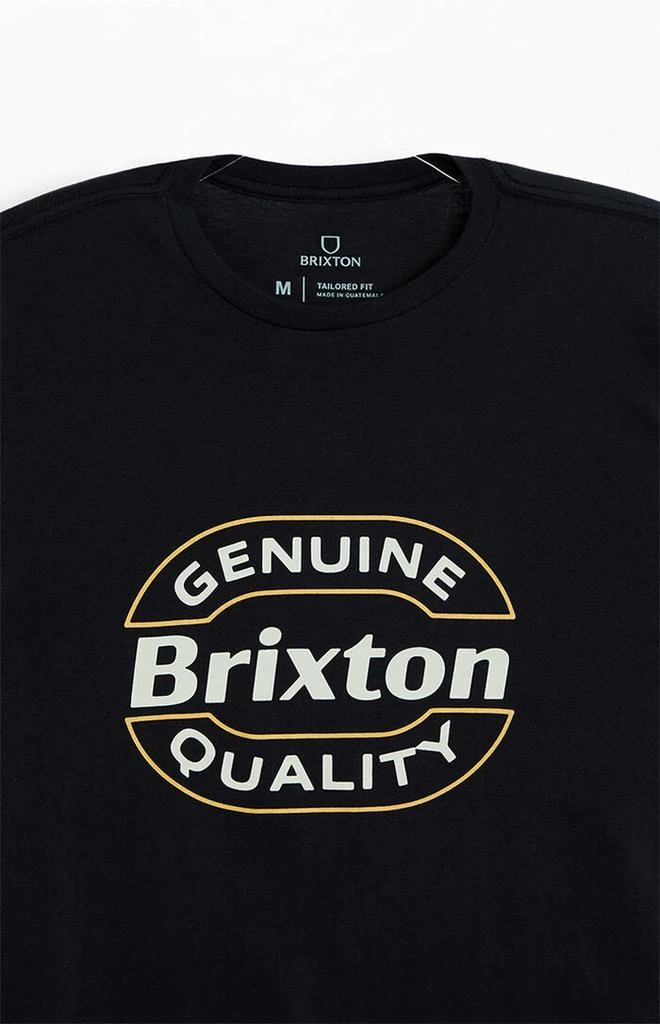 Brixton Black Keaton T-Shirt 2