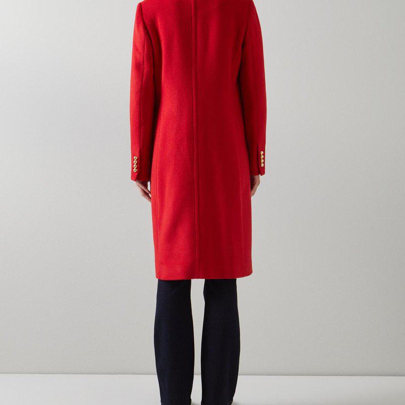 L.K. Bennett Spencer Red Coat