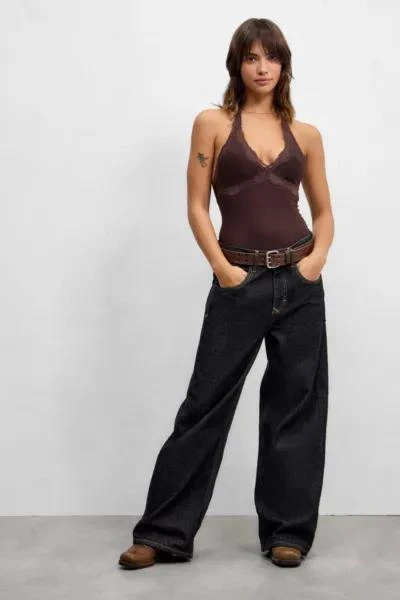 Urban Outfitters UO Lace Halter Bodysuit 2