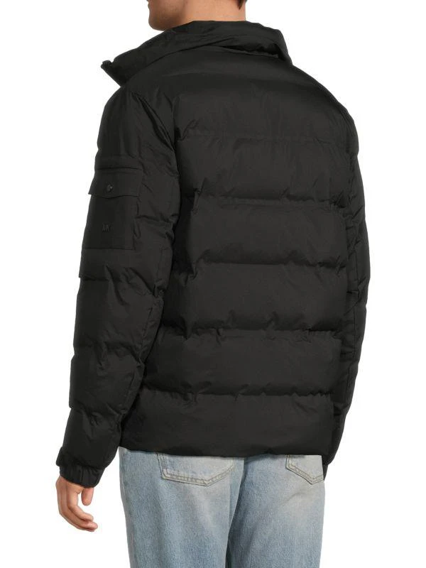 Michael Kors Polyester Stand Collar Puffer Jacket 3