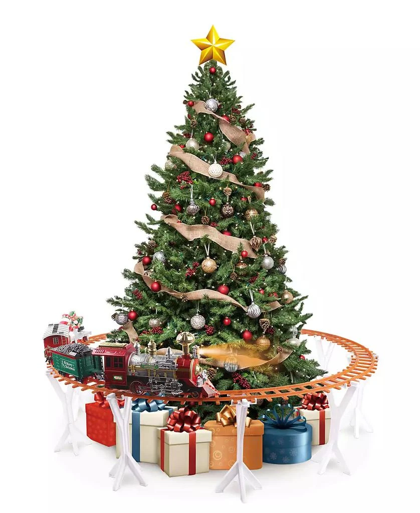World Tech Toys Santa's Choo Choo 44 Piece Battery Powered Train Set with Working Light Sound 1