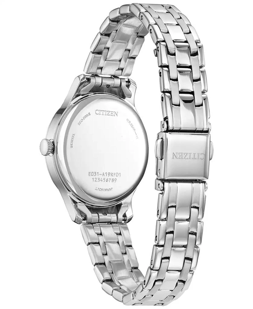 Citizen Eco-Drive Women's Classic Stainless Steel Bracelet Watch 31mm 2