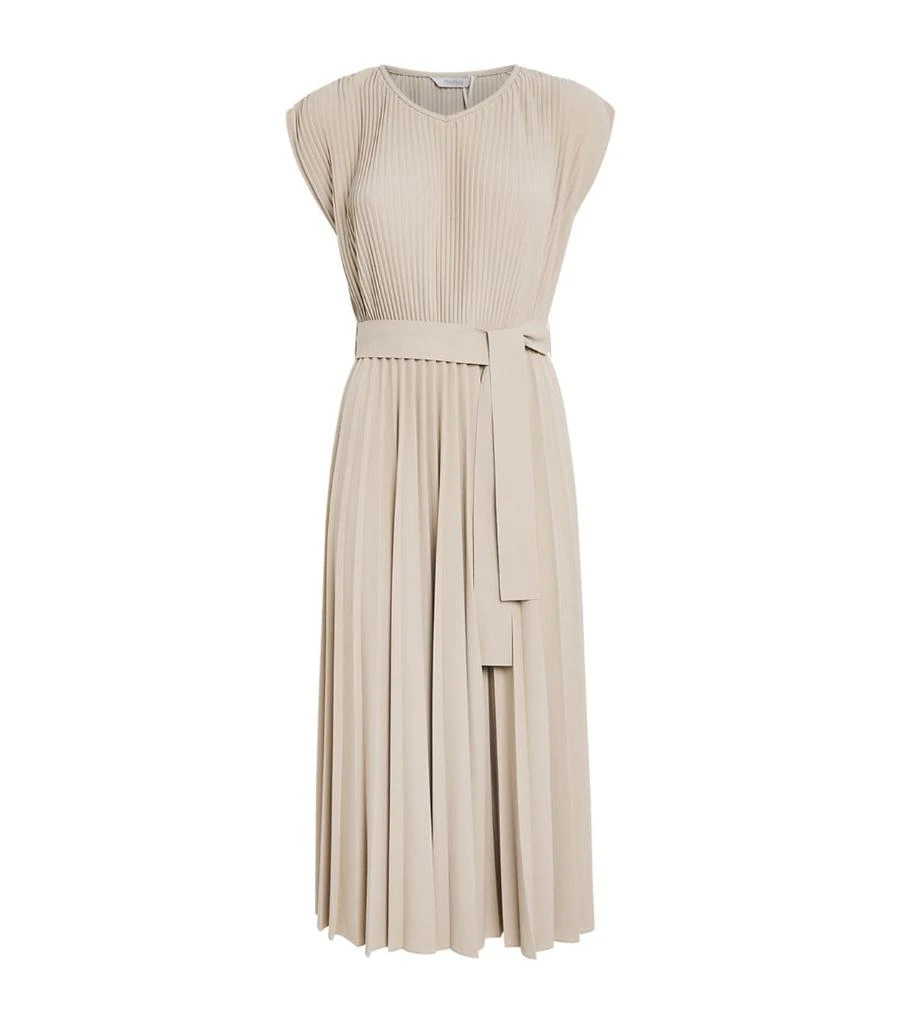Max Mara Jersey Pleated Midi Dress - Dresses & Skirts - BeyondStyle Max Mara Jersey Pleated Midi Dress - Dresses & Skirts - BeyondStyle