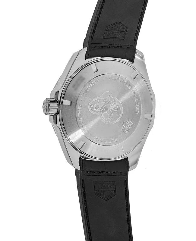 TAG Heuer Tag Heuer Aquaracer 300M Automatic Black Dial Black Rubber Strap Men's Watch WAY201N.FT6177 2