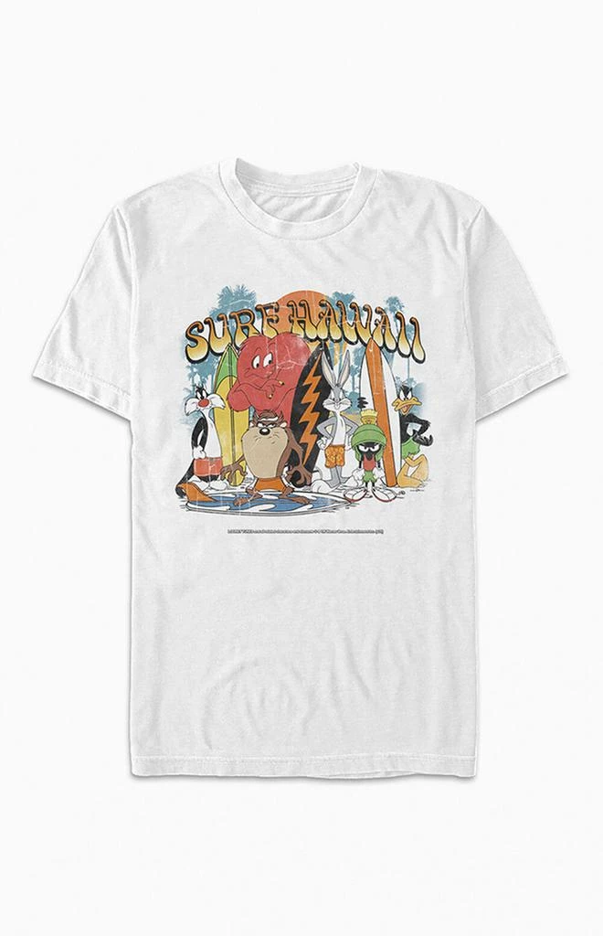 FIFTH SUN Looney Tunes Surf Line T-Shirt