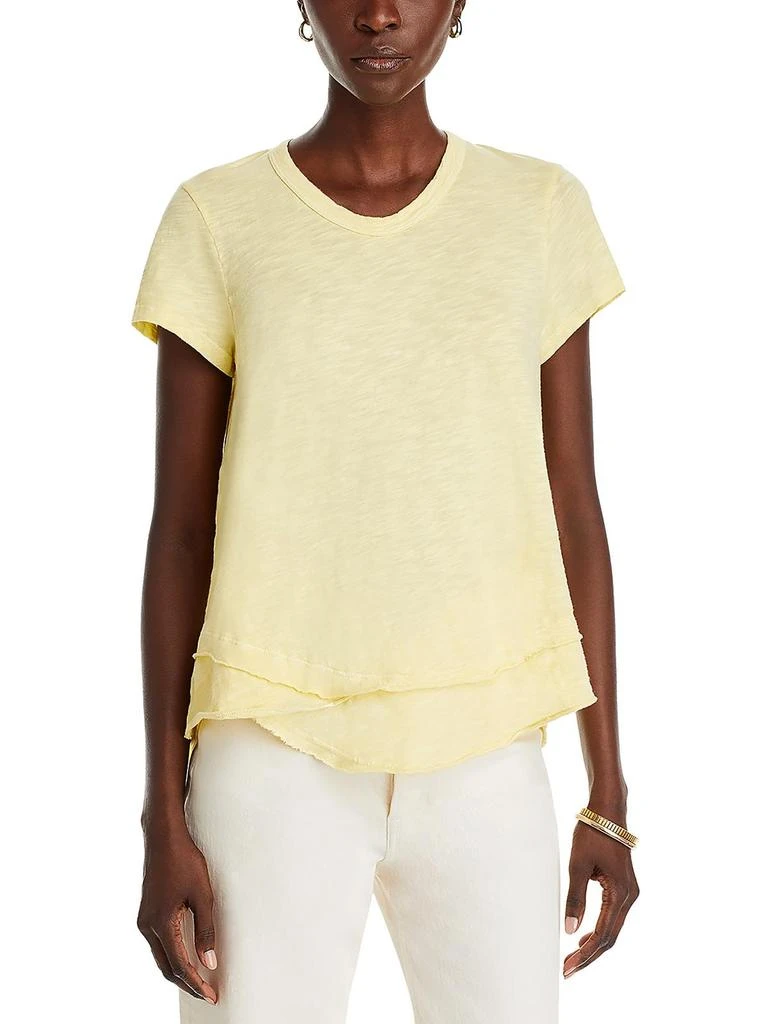 Wilt Womens Cotton Layered T-Shirt 1