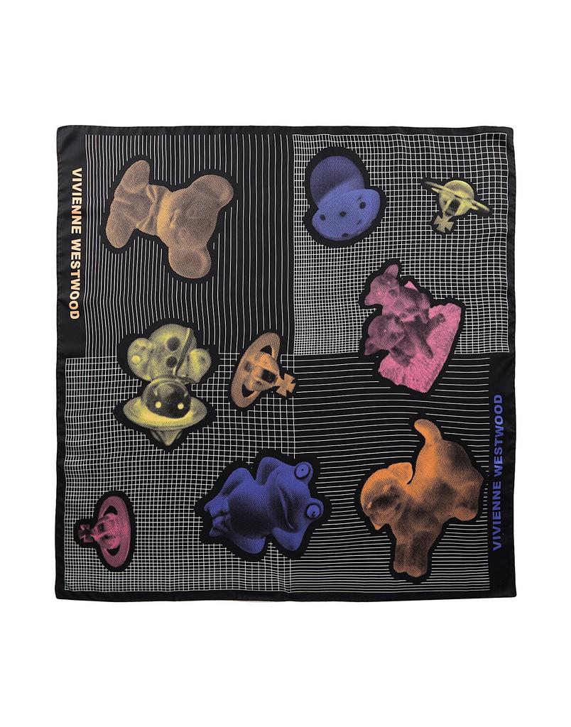 Vivienne Westwood Embroidered Logo Wool Scarf - Scarves
