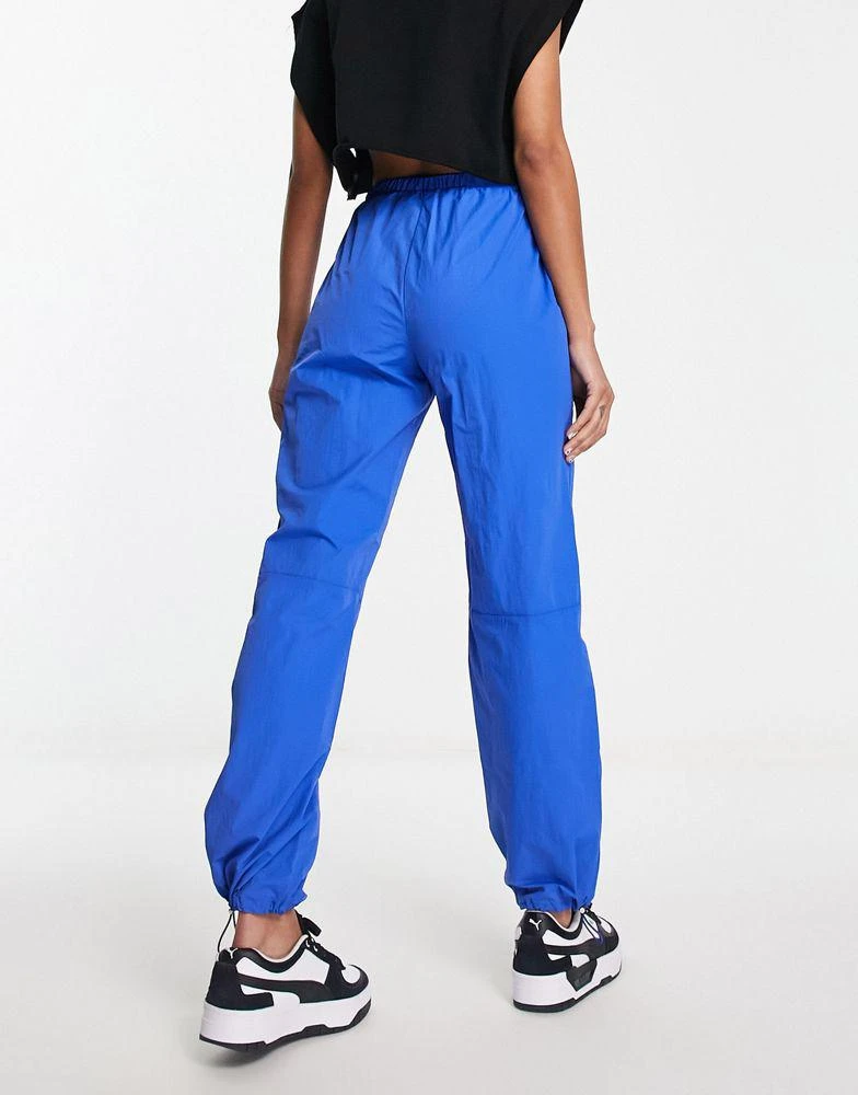 Heartbreak Heartbreak parachute wide leg trousers in cobalt 2