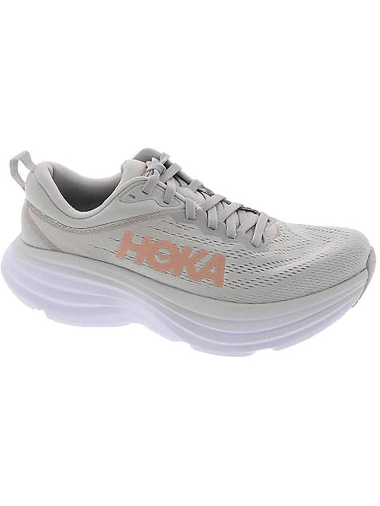 Hoka One One Bondi 8 Womens Mesh Running Athletic and Training Shoes 11