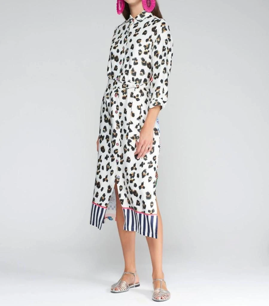 VILAGALLO Vilagallo - Patchwork Print Dress 1
