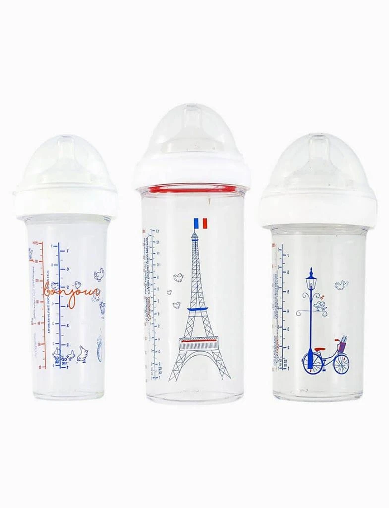 INES DE LA FRESSANGE PARIS Set 3 French Ines Feeding Bottles 1