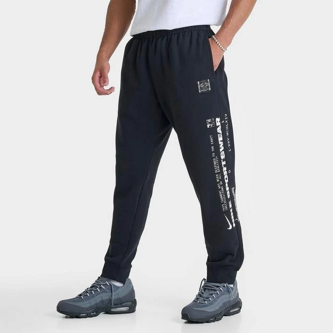 NIKE Men's Nike Sportswear Club JDI HD Graphic Fleece Jogger Pants 1