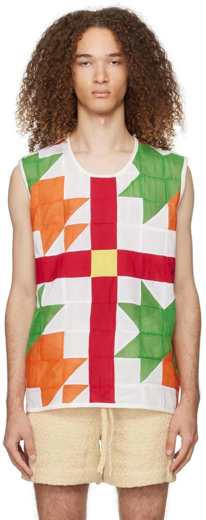 HARAGO Multicolor Pineapple Tank Top 1