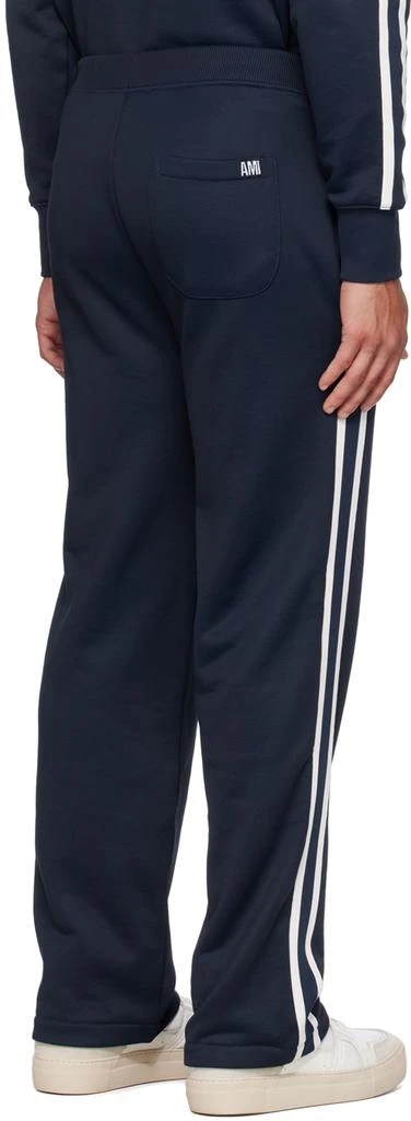 AMI Paris SSENSE Exclusive Navy Track Pants 3