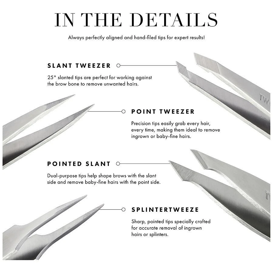 Tweezerman Petite Tweezer Set 5