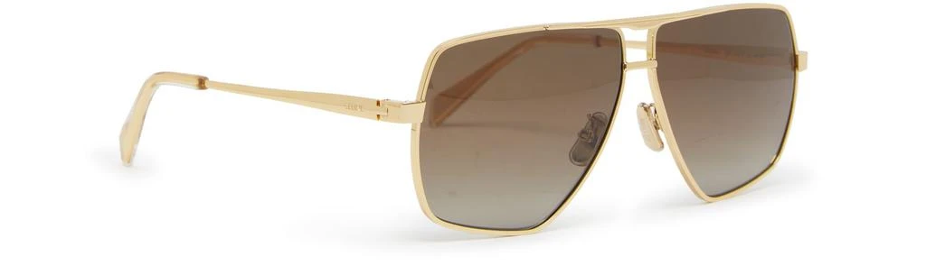 CELINE Metal frame 25 sunglasses in metal with polarized lenses 2