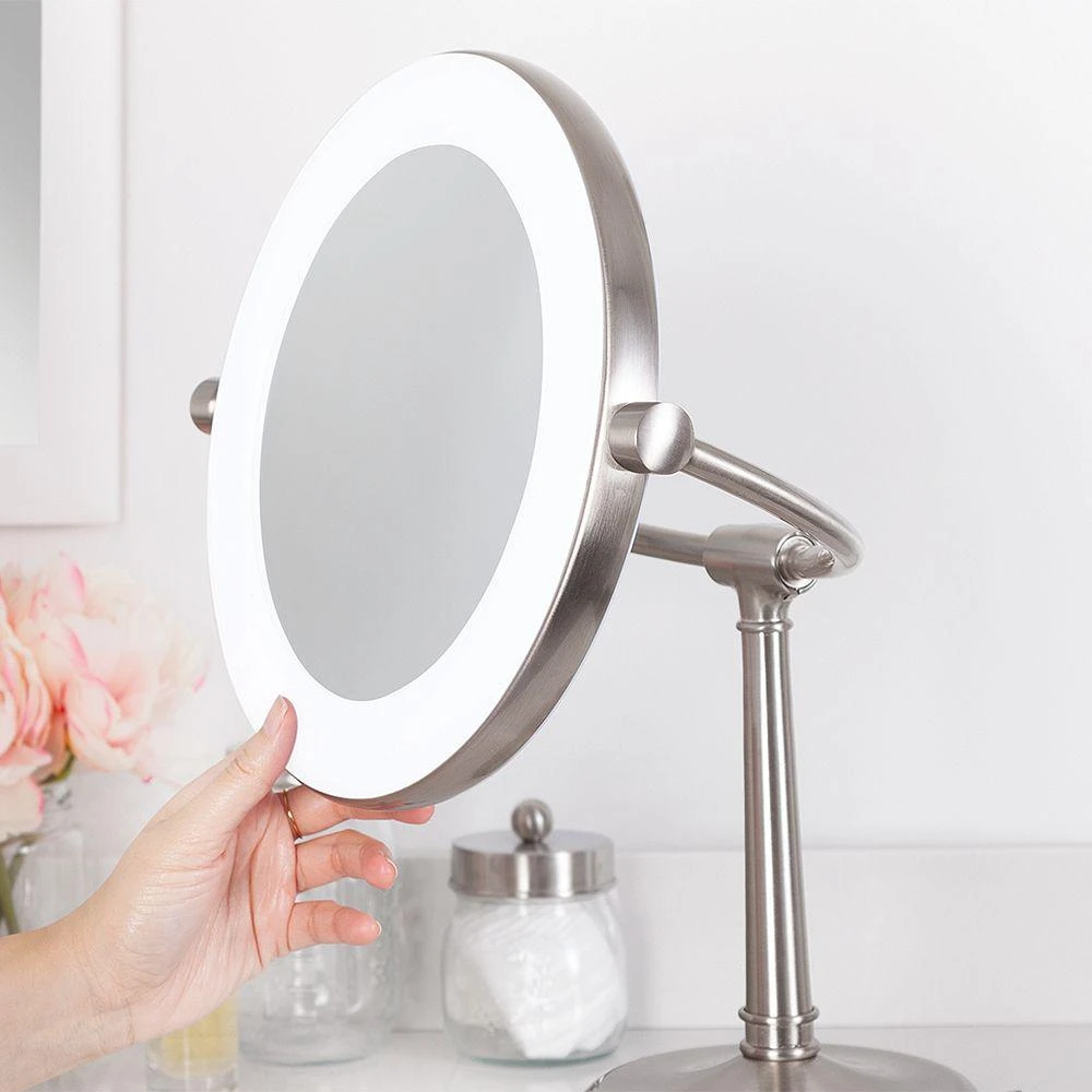 Zadro Lexington Customizable Sunlight LED Lighted Vanity Mirror, 10X/1X Magnification 6