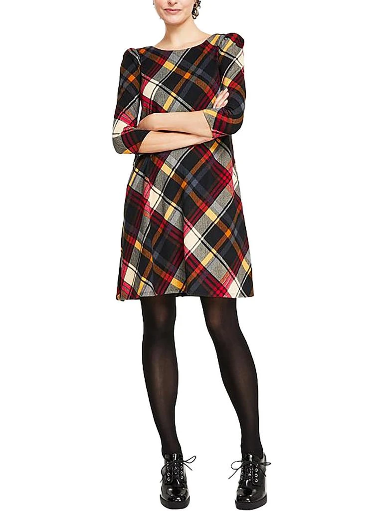 Jessica Howard Womens Three Quarter Sleeve Short Mini Dress 1