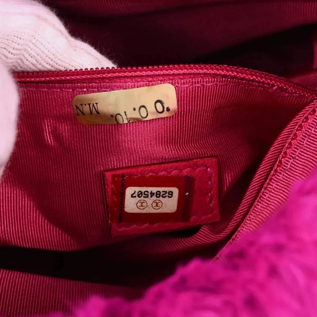 Chanel Chanel Purple Fur Chain Shoulder Bag 7