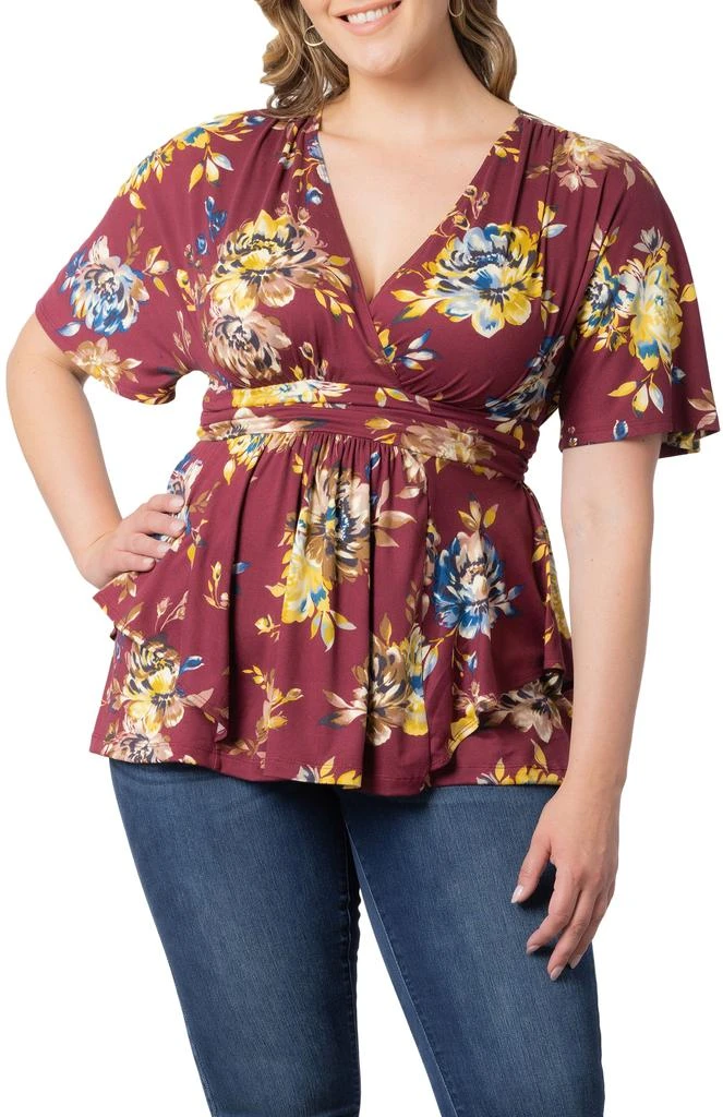 Kiyonna Encore Print Top 1