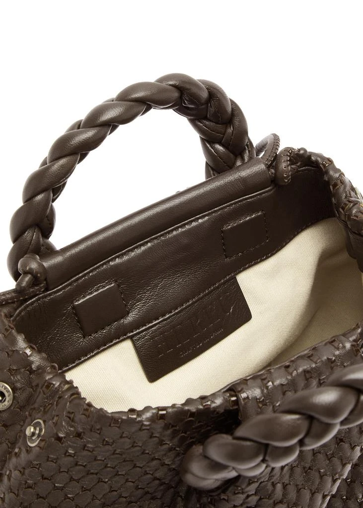 Hereu Bombon M woven leather cross-body bag 4