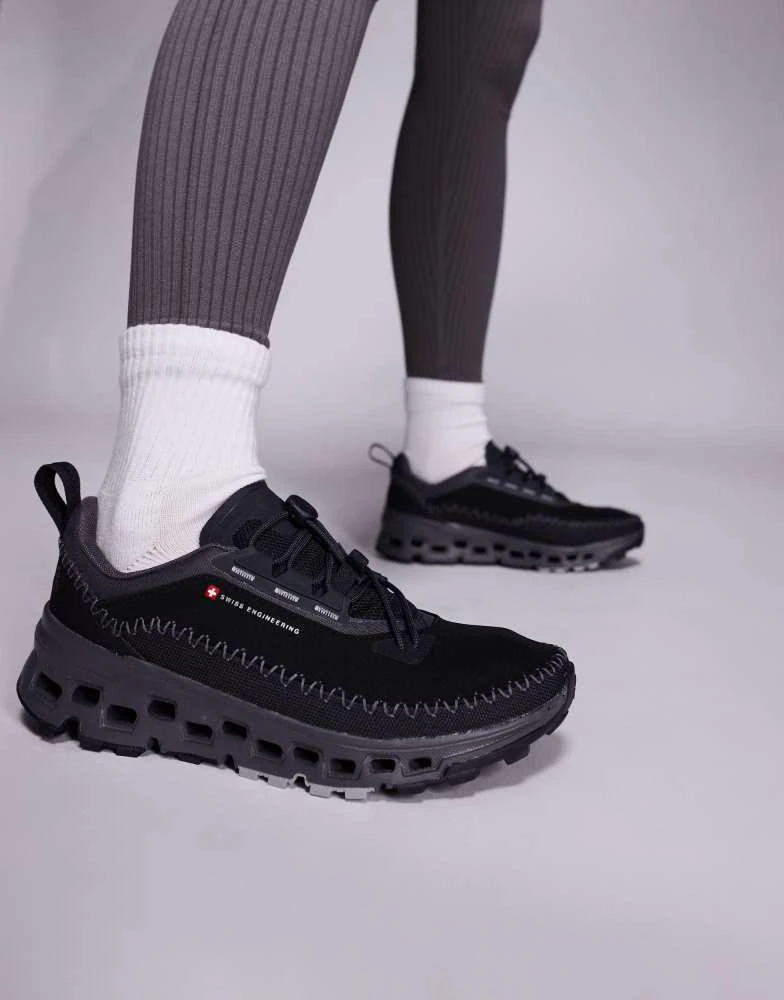 ON RUNNING ON Cloudaway 2 trail running trainers in all black 1