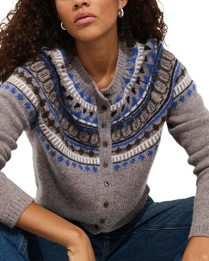 Alex Mill Amina Fair Isle Sweater in Wool 3
