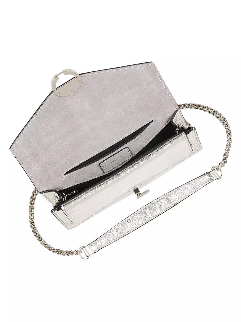 Sandro Yza Pocket Clutch Bag