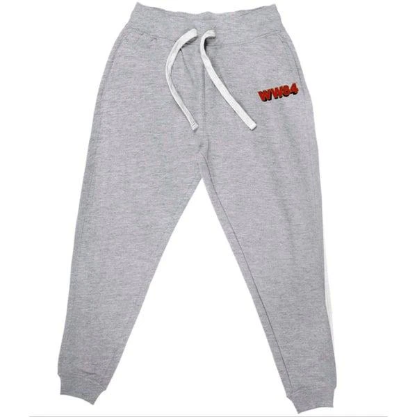 DC Comics DC Wonder Woman WW84 Embroidered Unisex Joggers - Grey 1