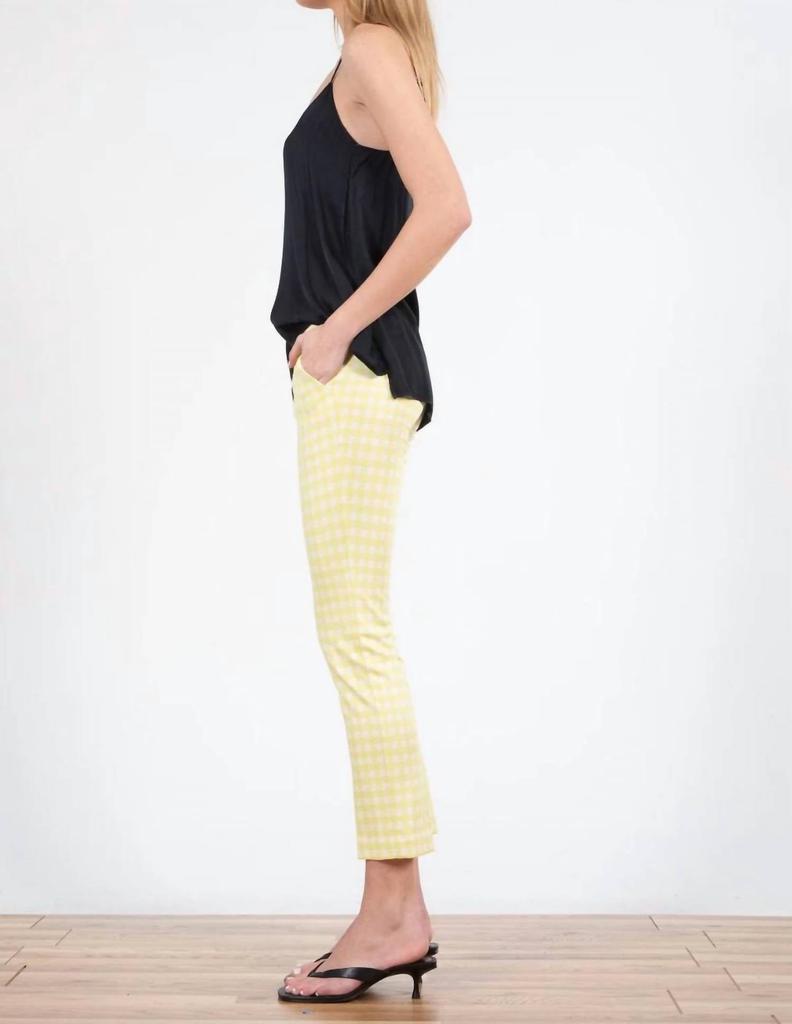 Avenue Montaigne Avenue Montaigne - Lulu Straight Cropped Pant