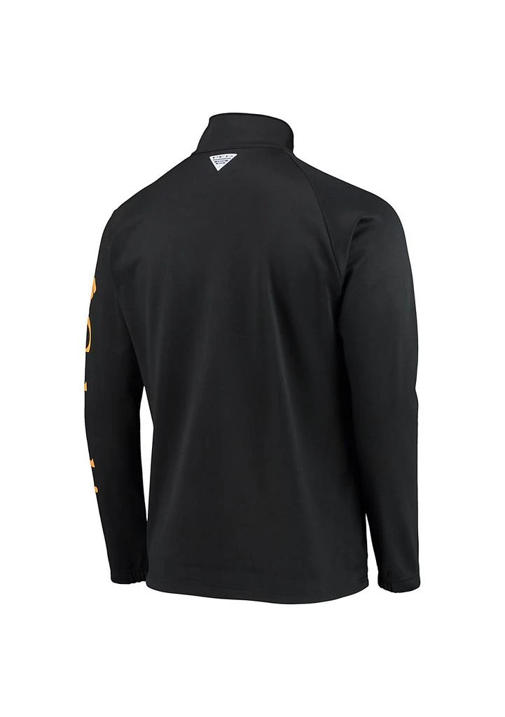 Columbia NCAA Virginia Tech Hokies Terminal Tackle Fleece Raglan Omni-Shade Quarter-Zip Jacket 3